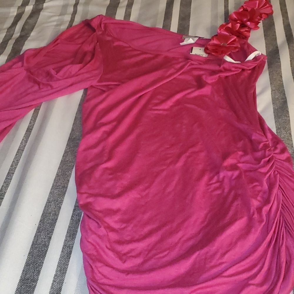 BODY Central pink top NWT